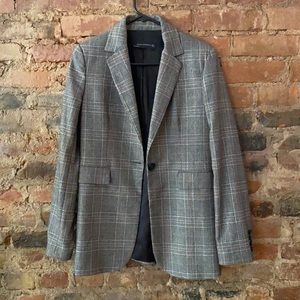 Zara plaid blazer